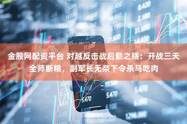 金股网配资平台 对越反击战后勤之殇:开战三天全师断粮,副军长无奈下令杀马吃肉